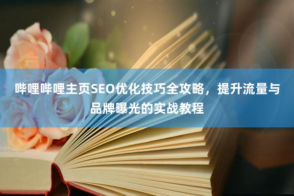 哔哩哔哩主页SEO优化技巧全攻略，提升流量与品牌曝光的实战教程
